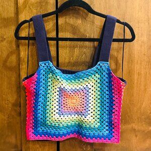 PISTOLA CROCHET TOP SMALL NWT